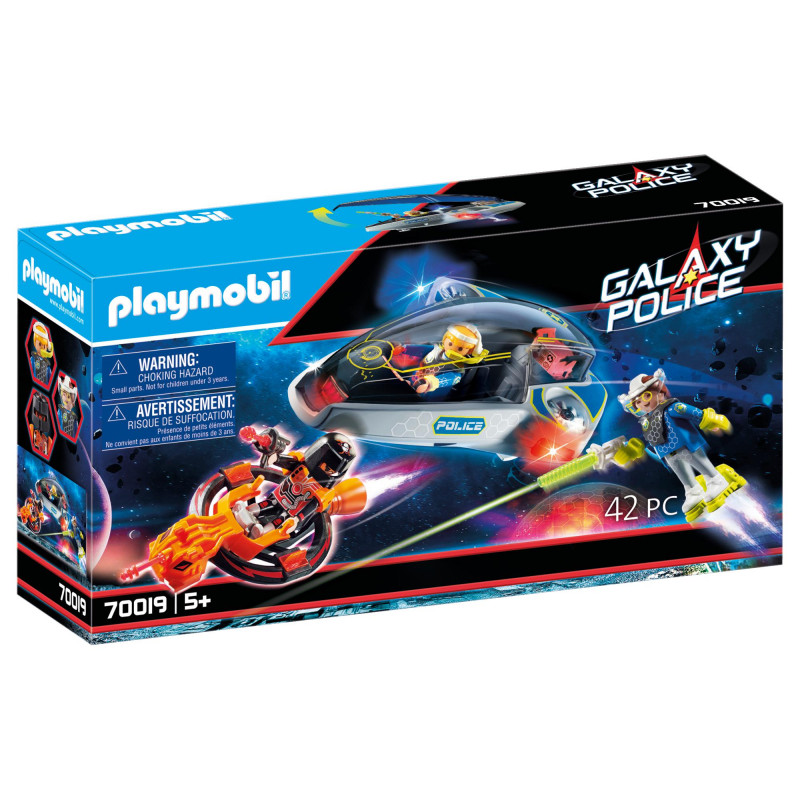 Playmobil Ιπτάμενο Όχημα Galaxy Police (70019)