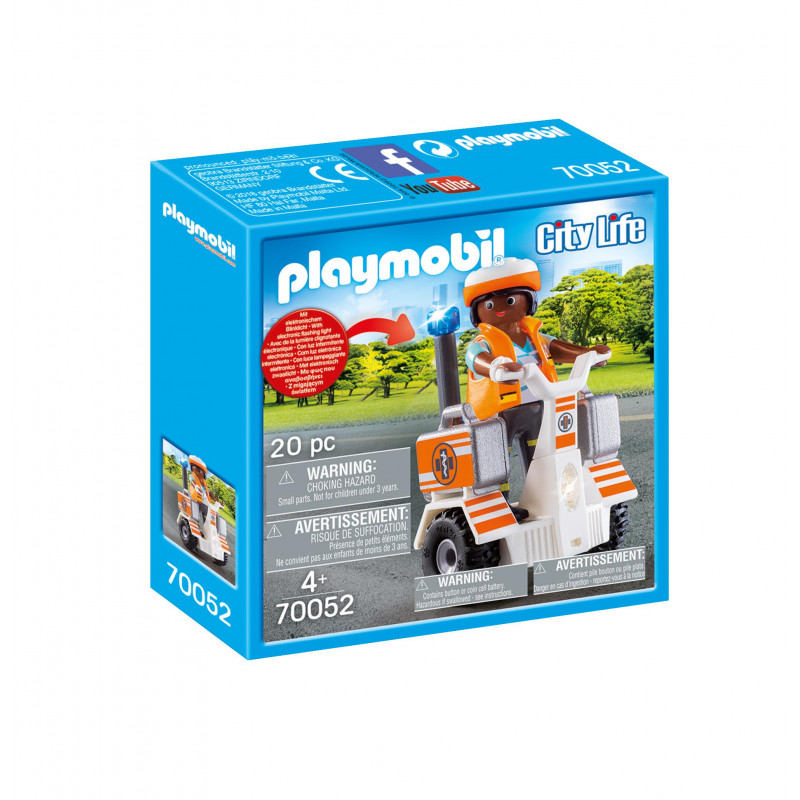 Playmobil Διασώστρια με Self-balance (70052)