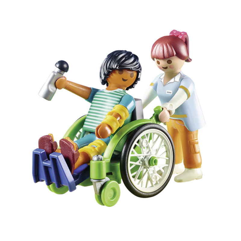 Playmobil Patient in Wheelchair(70193)