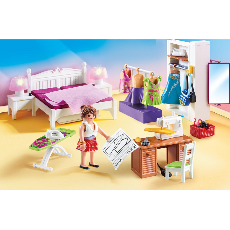 Playmobil Bedroom with Sewing Corner(70208)