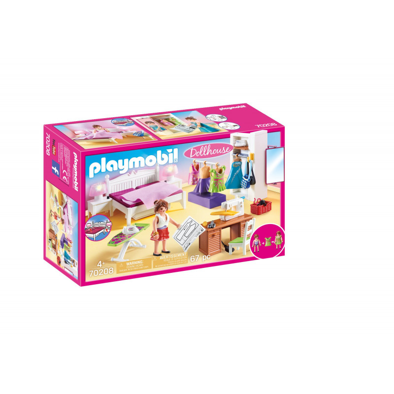 Playmobil Bedroom with Sewing Corner(70208)