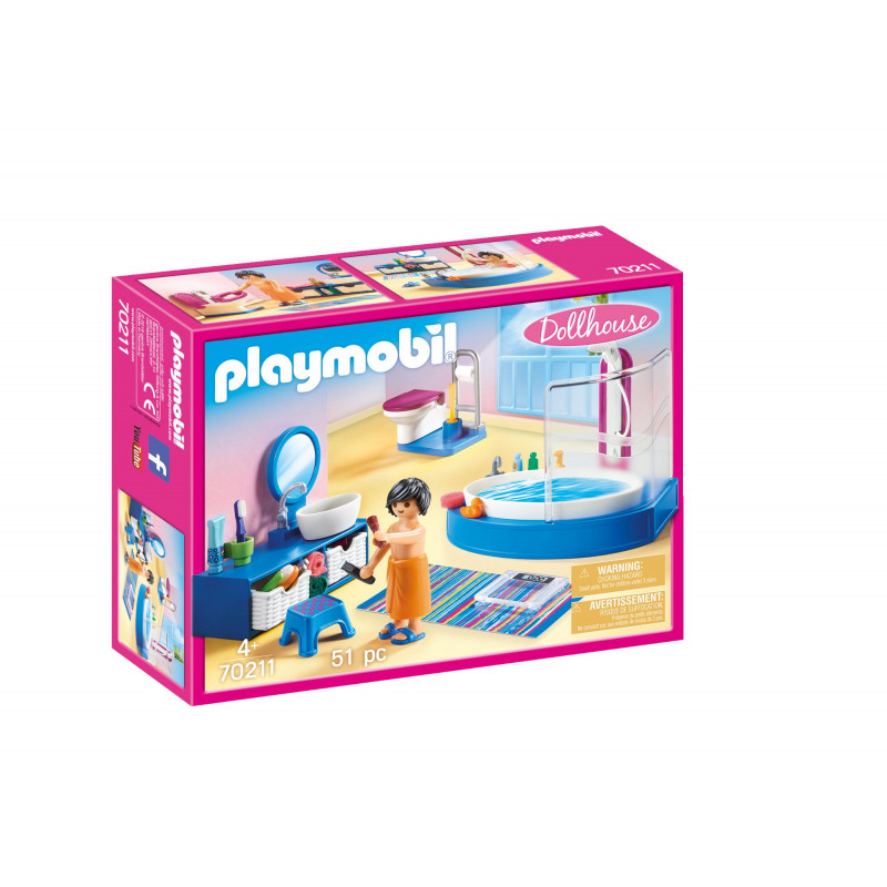 Playmobil Bathroom with Tub(70211)