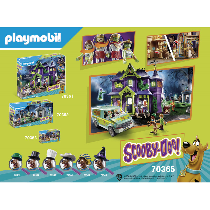 Playmobil SCOOBY-DOO! Περιπέτεια στην Αίγυπτο (70365)