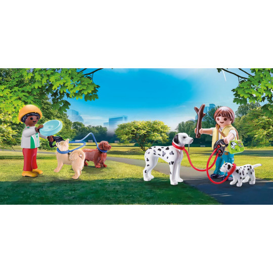 Playmobil Βαλιτσάκι Βόλτα με σκυλάκια(70530)