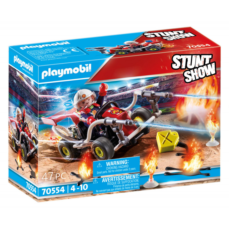 Playmobil Stunt Show Fire Quad(70554)