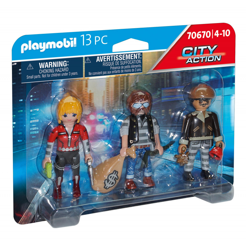 Playmobil Thief Figure Set(70670)