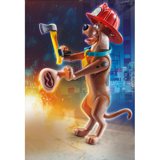 Playmobil Συλλεκτική φιγούρα Scooby &quot;Πυροσβέστης&quot;(70712)