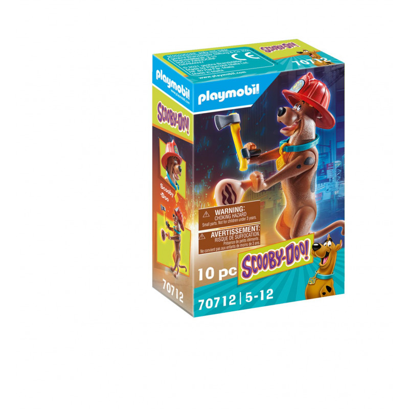 Playmobil Συλλεκτική φιγούρα Scooby "Πυροσβέστης"(70712)