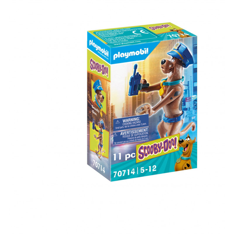 Playmobil Συλλεκτική φιγούρα Scooby "Αστυνομικός"(70714)