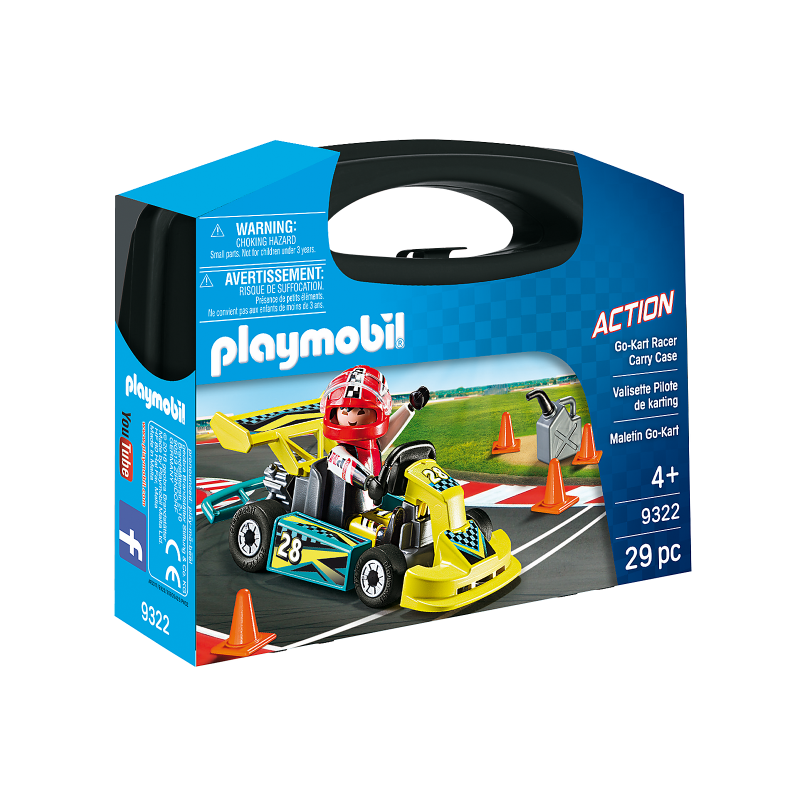 Playmobil Bαλιτσάκι Go-Kart(9322)