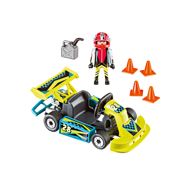 Playmobil Bαλιτσάκι Go-Kart(9322)