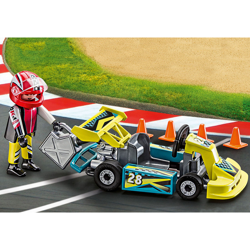 Playmobil Bαλιτσάκι Go-Kart(9322)