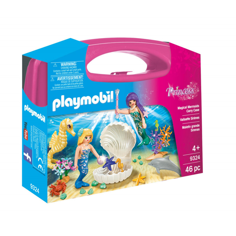 Playmobil Maxi Βαλιτσάκι Γοργόνες με κοχύλι(9324)