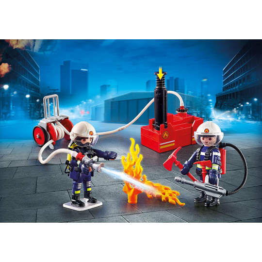 Playmobil Firefighters with Water Pump(9468)