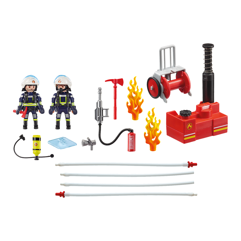 Playmobil Firefighters with Water Pump(9468)