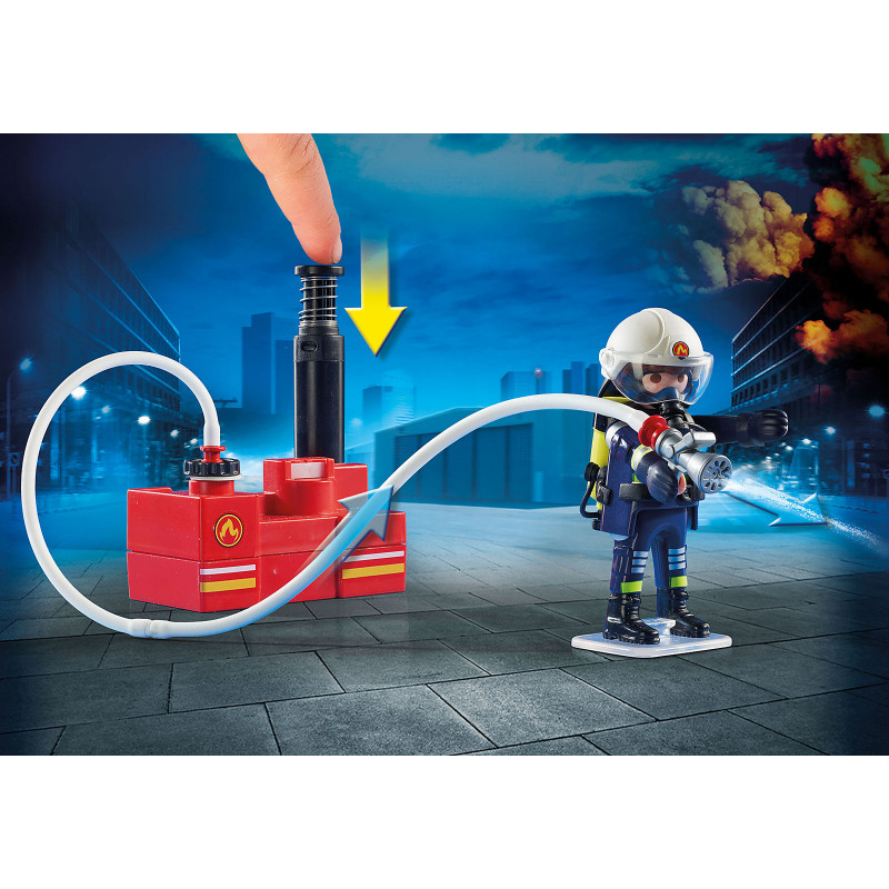 Playmobil Firefighters with Water Pump(9468)