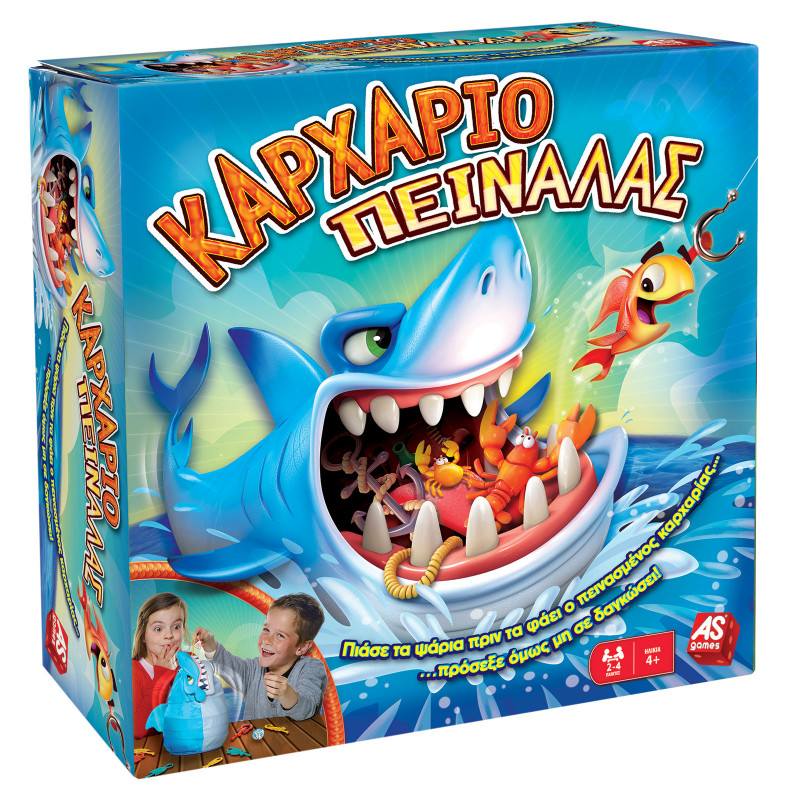 AS Games Board Game Shark Bite For Ages 4+ And 2-4 Players(1040-20173)