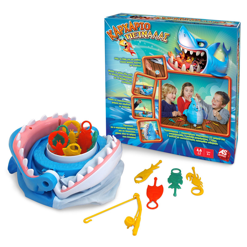 AS Games Board Game Shark Bite For Ages 4+ And 2-4 Players(1040-20173)