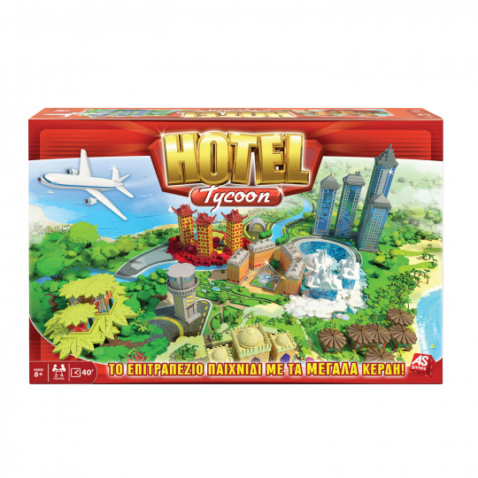 AS Games Board Game Hotel For Ages 8+ And 2-4 Players(1040-20187)