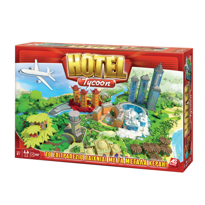 AS Games Board Game Hotel For Ages 8+ And 2-4 Players(1040-20187)