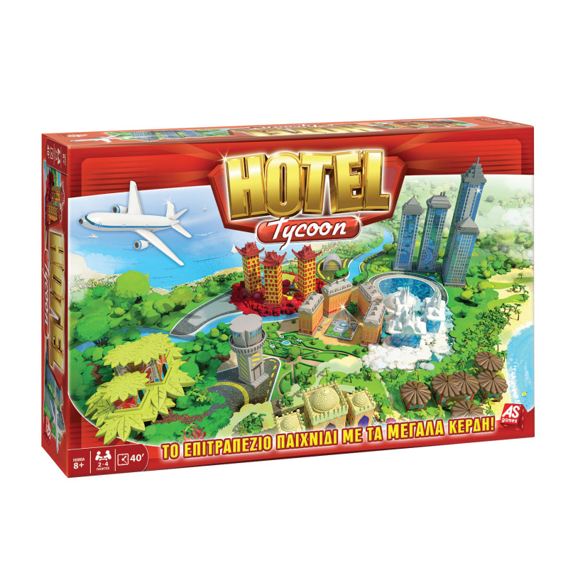 AS Games Επιτραπέζιο Παιχνίδι Hotel Για Ηλικίες 8+ Χρονών Και 2-4 Παίκτες(1040-20187)