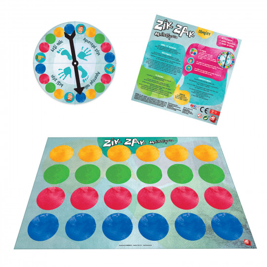 AS Games Board Game Zik Zak Mess For Ages 6+ And 2+ Players(1040-21714)