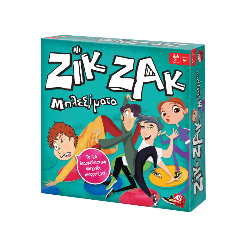 AS Games Board Game Zik Zak Mess For Ages 6+ And 2+ Players(1040-21714)