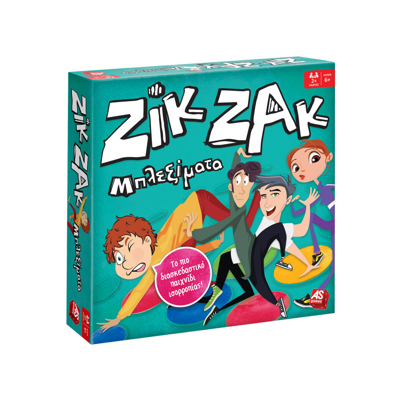 AS Games Board Game Zik Zak Mess For Ages 6+ And 2+ Players(1040-21714)