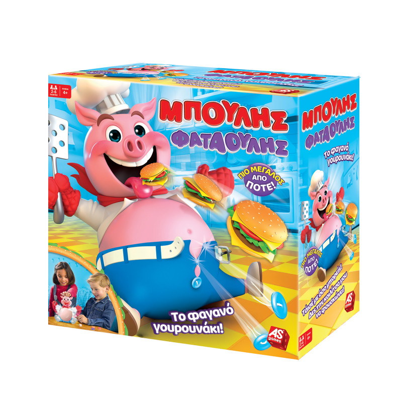 AS Games Board Game Pop The Pig For Ages 4+ And 2-6 Players(1040-30672)