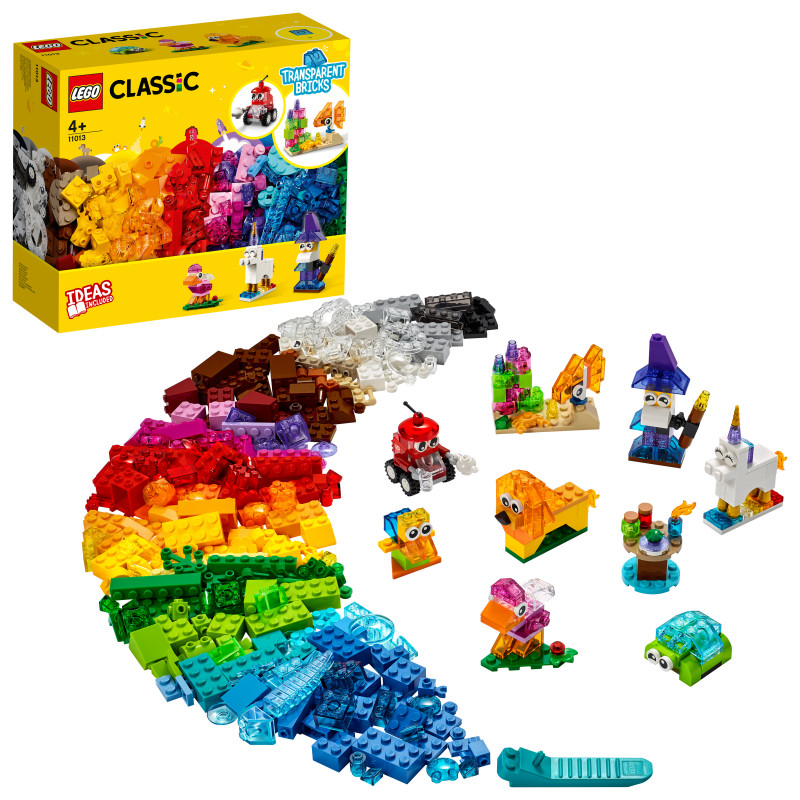 Lego 11013 Creative Transparent Bricks