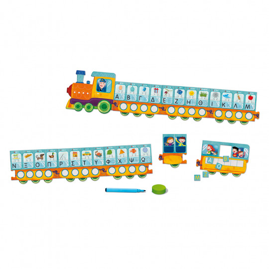 Sapientino Educational Game Alphabet Train For Ages 4+(1024-63342)