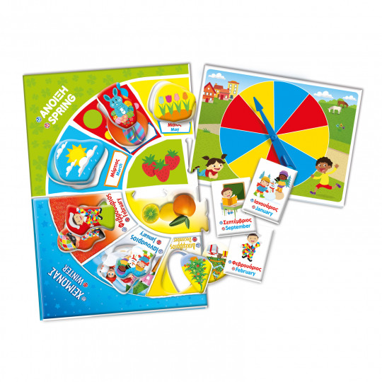 Sapientino Educational Game Months And Seasons For Ages 5+(1024-63785)