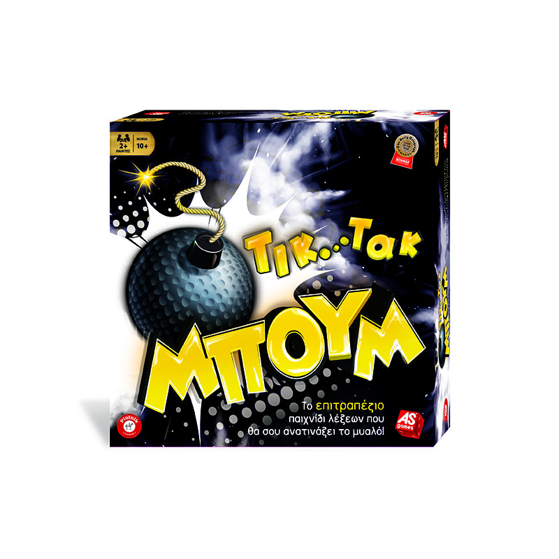 AS Games Board Game Tick Tack Boom For Ages 10+ And 2+ Players(1040-20144)