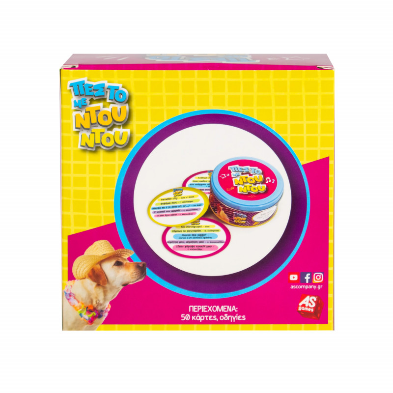 AS Games Card Game Sing It With Dou Dou For Ages 10+ And 2+ Players(1040-21504)