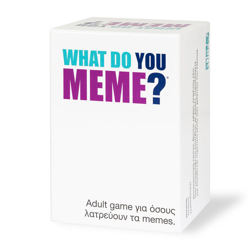 AS Games Επιτραπέζιο Παιχνίδι What Do You Meme? Για Ηλικίες 18+ Χρονών Και 3-20 Παίκτες(1040-23200)