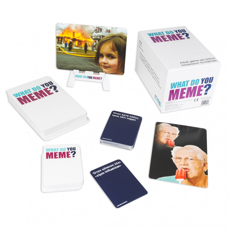 AS Games Board Game What Do You Meme? For Ages 18+ And 3-20 Players(1040-23200)