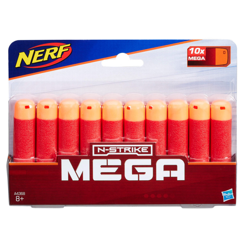 Nerf N-Strike Elite Mega 10Pack Refil - Ανταλακτικά (A4368)