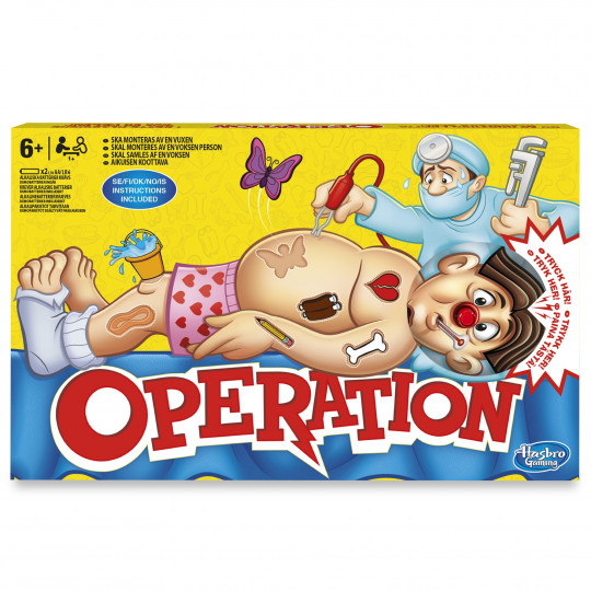 Hasbro Οι μικροί Γιατροί Operation (B2176)