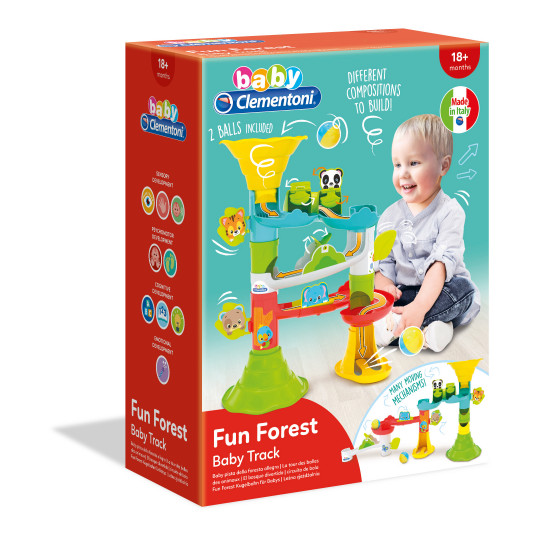 Baby Clementoni Toddler Toy Fun Forest Baby Track For 18+ Months(1000-17309)