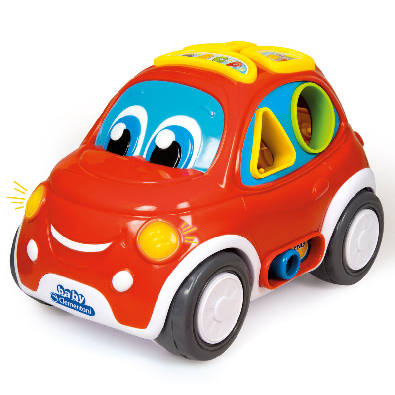 Baby Clementoni Educational Baby Toddler Car Shape Sorter For 10+ Months(1000-63171)