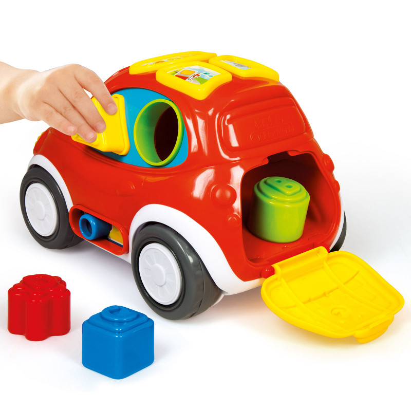 Baby Clementoni Educational Baby Toddler Car Shape Sorter For 10+ Months(1000-63171)