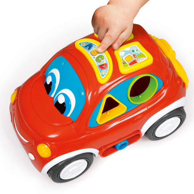 Baby Clementoni Educational Baby Toddler Car Shape Sorter For 10+ Months(1000-63171)