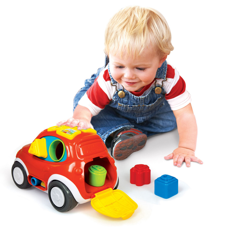 Baby Clementoni Educational Baby Toddler Car Shape Sorter For 10+ Months(1000-63171)