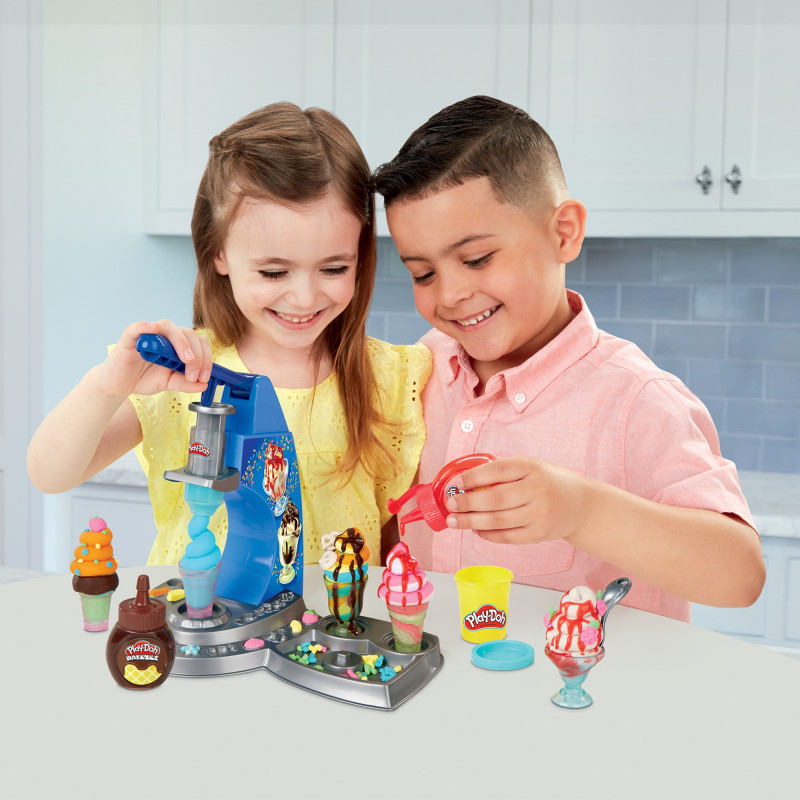 Play-Doh Drizzy Ice Cream Playset (E6688)