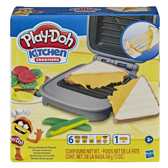 Play-Doh Cheesy Sandwich Playset (E7623)