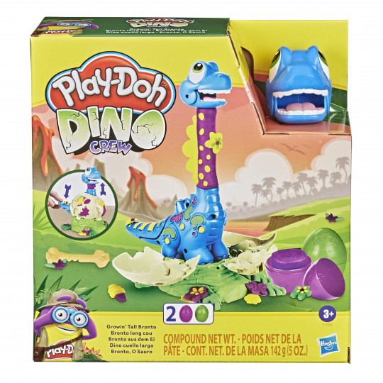 Play-Doh Dino Crew Growin&#039; Tall Bronto (F1503)