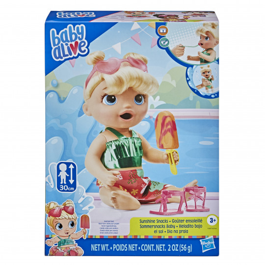 Baby Alive Sunshine Snacks Blond Hair (F1680)