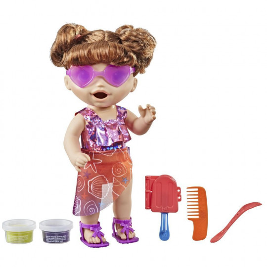 Baby Alive Sunshine Snacks Brown Hair (F1681)