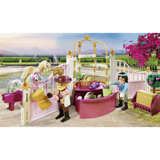 Playmobil Μαθήματα ιππασίας στον βασιλικό στάβλο(70450)