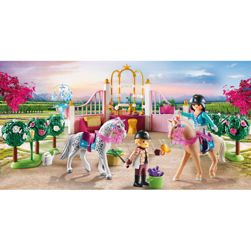 Playmobil Μαθήματα ιππασίας στον βασιλικό στάβλο(70450)